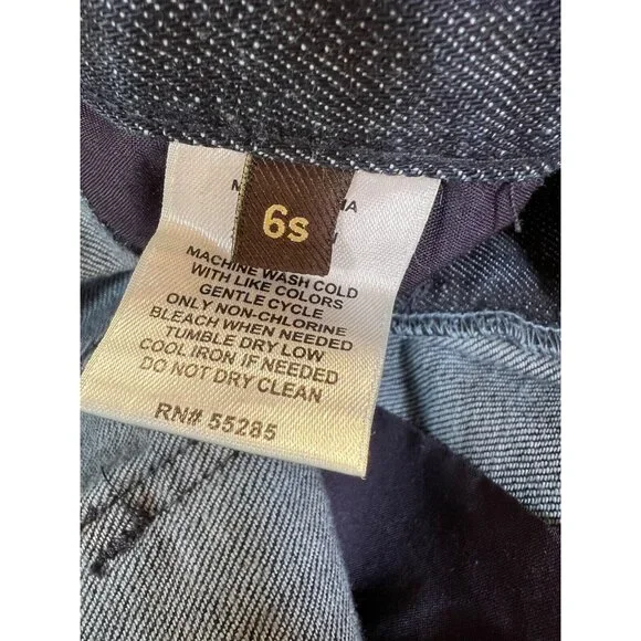 Express Zelda Skinny Womens Jeans Blue Sz 6 Short Dark Wash Skinny Stretch - Picture 7 of 9